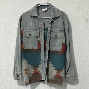 Tribal Denim Jacket